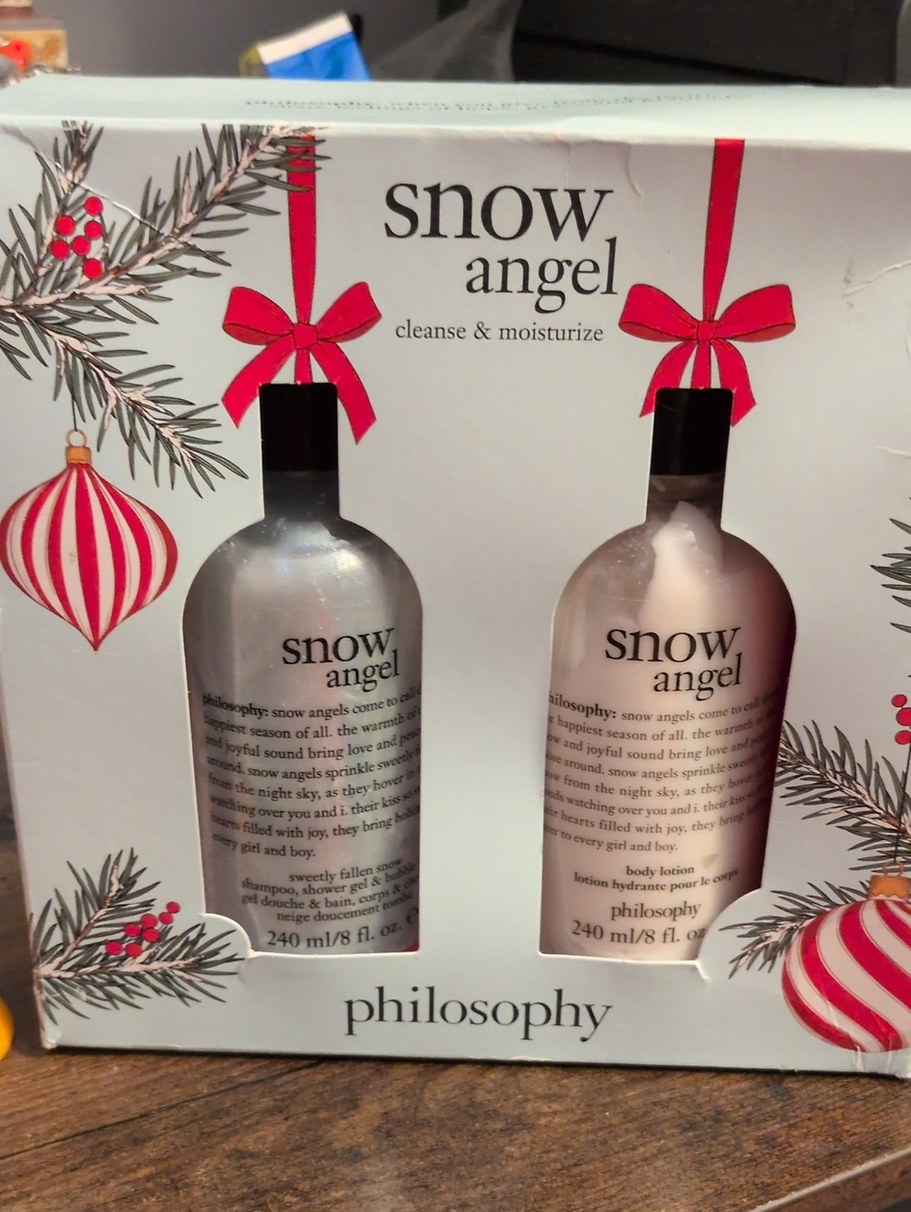 PHILOSOPHY Snow Angel Bath & Body Set - Great For Christmas Gift